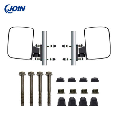 Normal Yüksek Etkili Plastik Siyah Golf Dikiz Aynaları Kolay Takılır