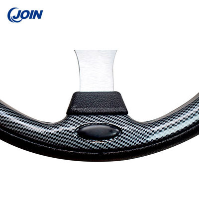 Elektrikli Golf Buggy için Siyah PVC Ayrılabilir Direksiyon 12.5 inç
