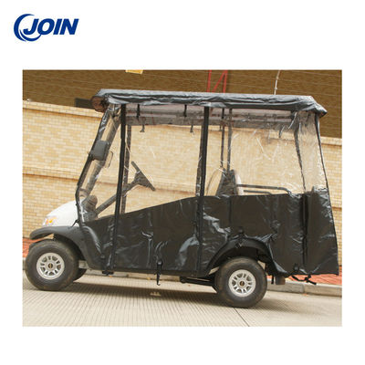 Su geçirmez Golf Arabası Yağmur Muhafazası Golf Arabası PVC Yağmur Perdesi