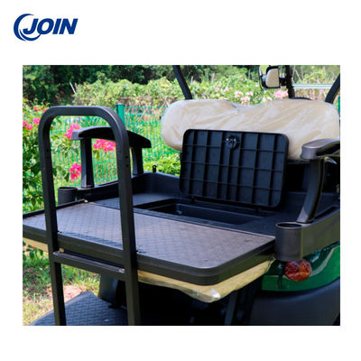 EXCAR Golf Arabası Arka Koltuk Kiti Buggy Arka Kapaklı Koltuk Deri Siyah