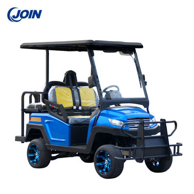 Koltuk Minderleri ile Özel Golf Buggy 4 Kişilik Golf Arabası Deri