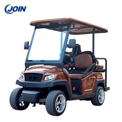 Gezi Otobüsleri için ODM 2 Koltuk Golf Arabası Bicolor Elektrikli Özel Golf Koltukları