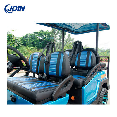 Koltuk Minderleri ile Özel Golf Buggy 4 Kişilik Golf Arabası Deri